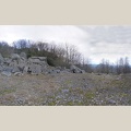 panorama de la carrière de marbre Rovon